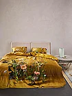 ESSENZA | Satin-Bettwäsche FABRICE 70x90cm/140x200cm Flower Ocher | 